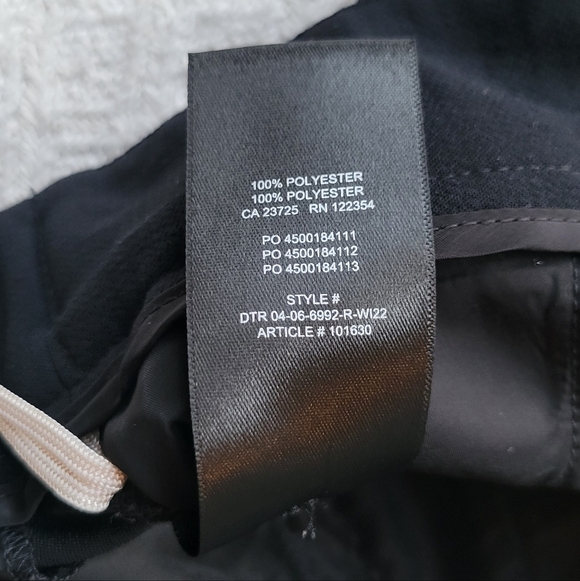 Wilfred by Aritzia Black Causal Formal Business Trouser Pant - Picture 8 of 11